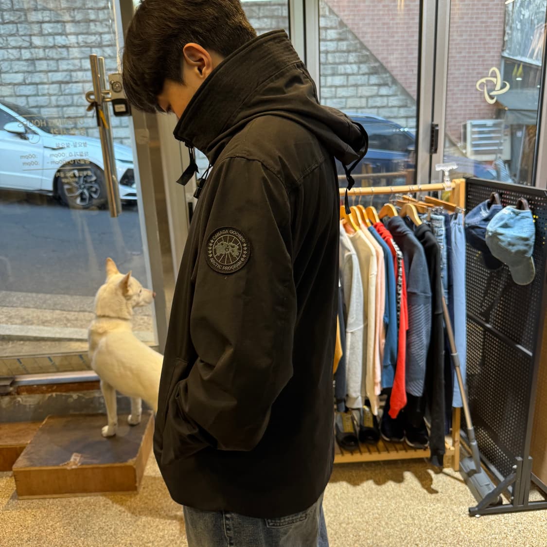 케나다 구스 바람막이 상품이미지2