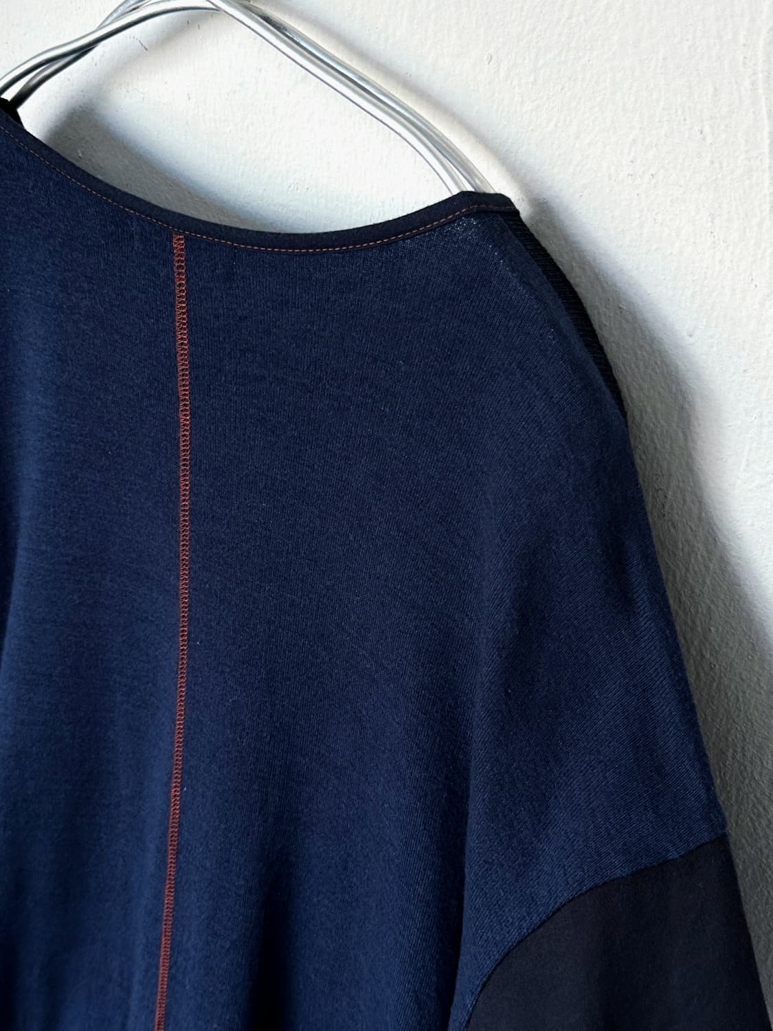 Rework design panel cotton sweat dress t 상품이미지10
