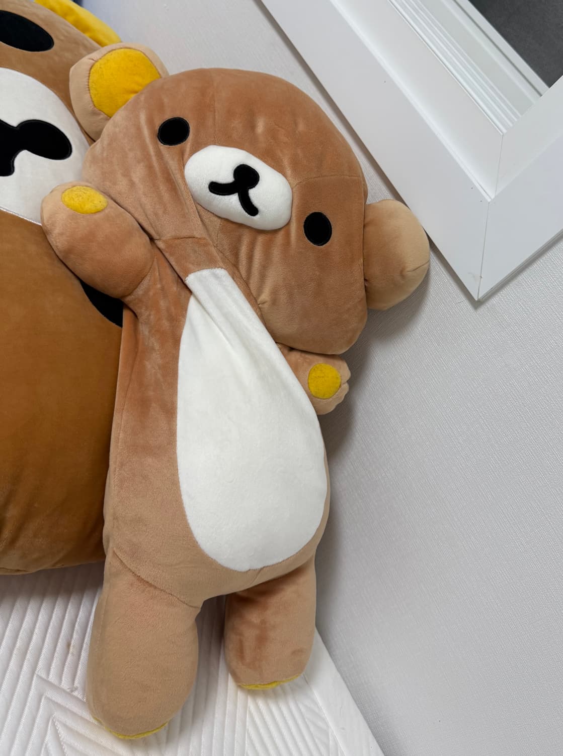 빈티지) 리락쿠마 60cm 대형 모찌 인형 다키마쿠라 유일매물 상품이미지2