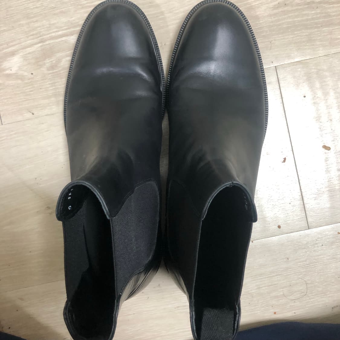 오뷔제 천연가죽 첼시부츠 280 사이즈 상품이미지2