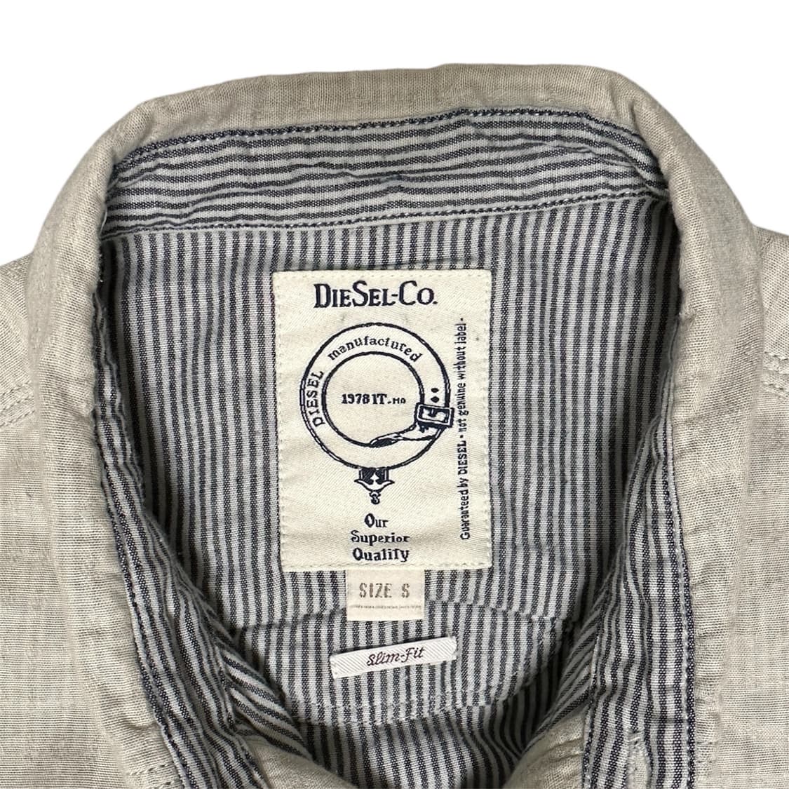 디젤 스트라이프 이너 셔츠 상품이미지4