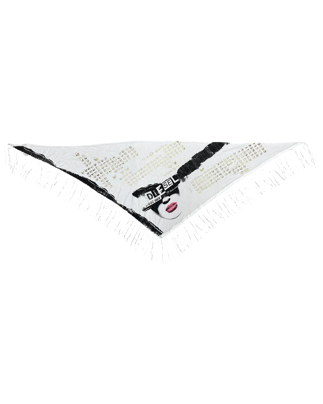 디젤 포스트 럭스 프린트 프린지 스카프 상품이미지8