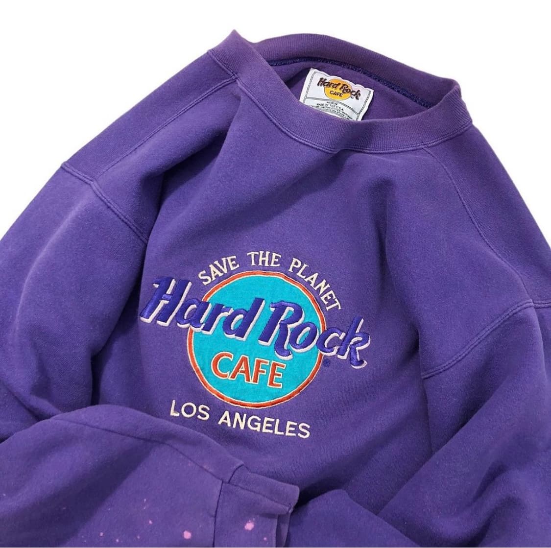 90s  빈티지 하드락 카페 usa 스웻셔츠  상품이미지1