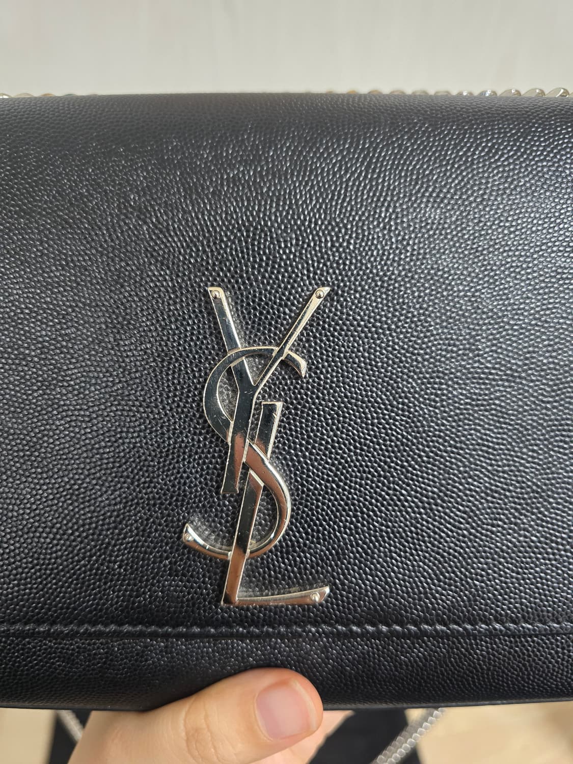 생로랑 은장 케이트백 샤첼백 상품이미지6