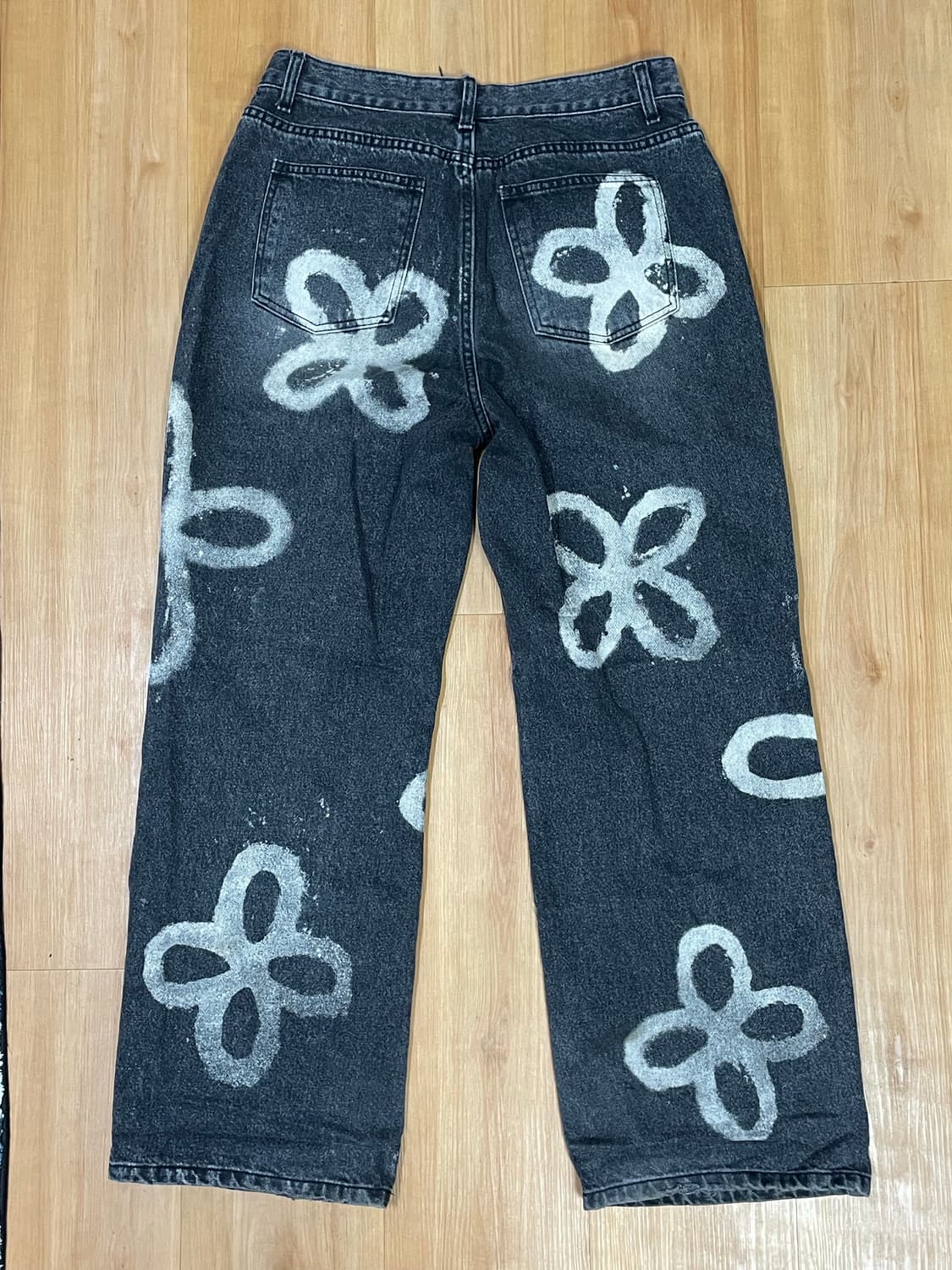 써저리 클로버 데님 흑청 L 상품이미지4