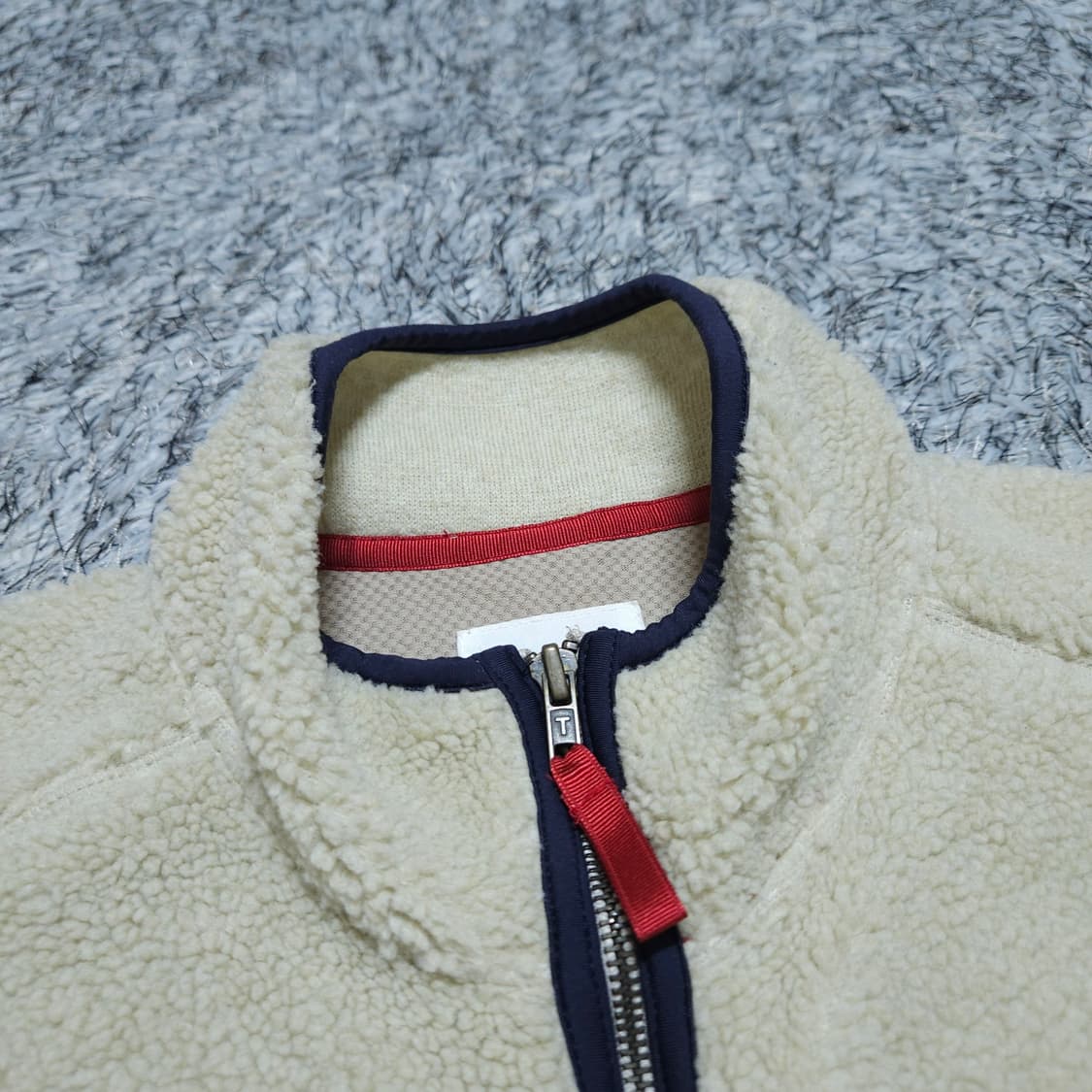 스튜디오톰보이) L 여자 뽀글이조끼 양털조끼 / 왕눈이샵 상품이미지6