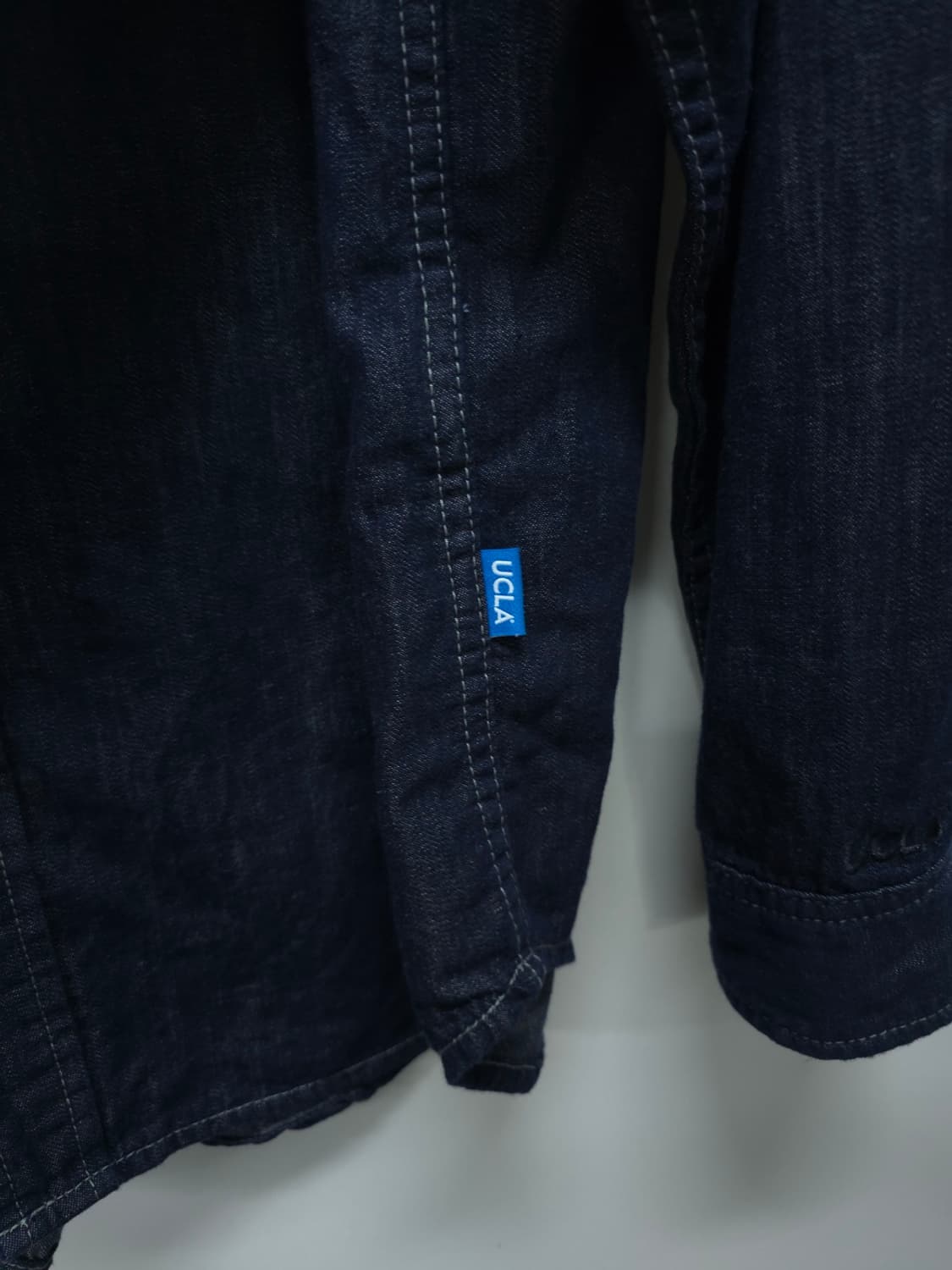 UCLA 인디고 진청 데님셔츠 ( 남성105 ) 상품이미지6