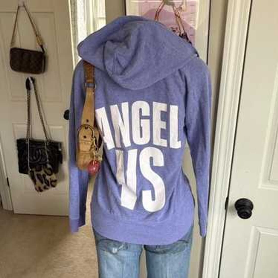 Victoria's Secret Vintage Purple Hoodie 상품이미지2