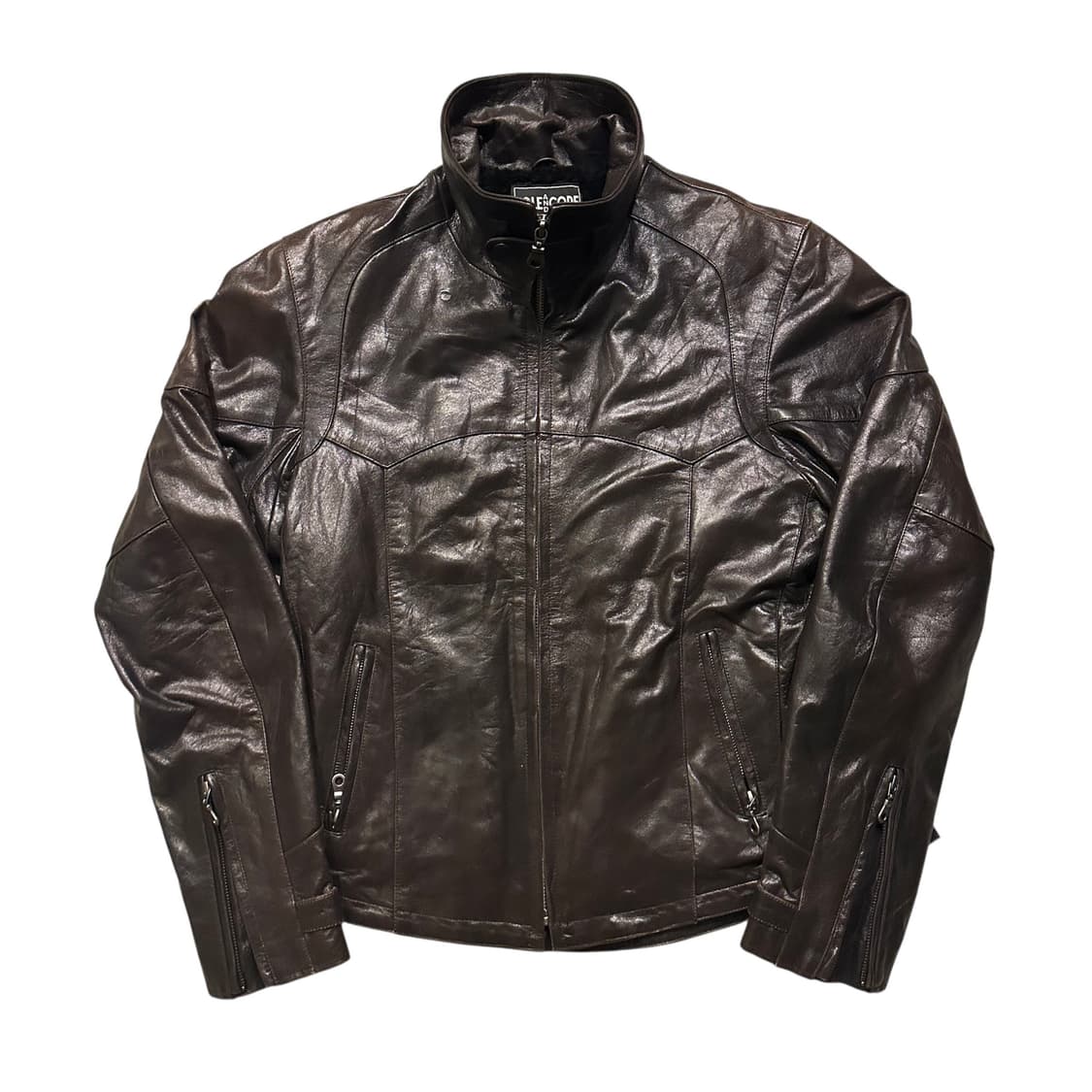 ROLE AND CODE 램스킨 레더 자켓 상품이미지1