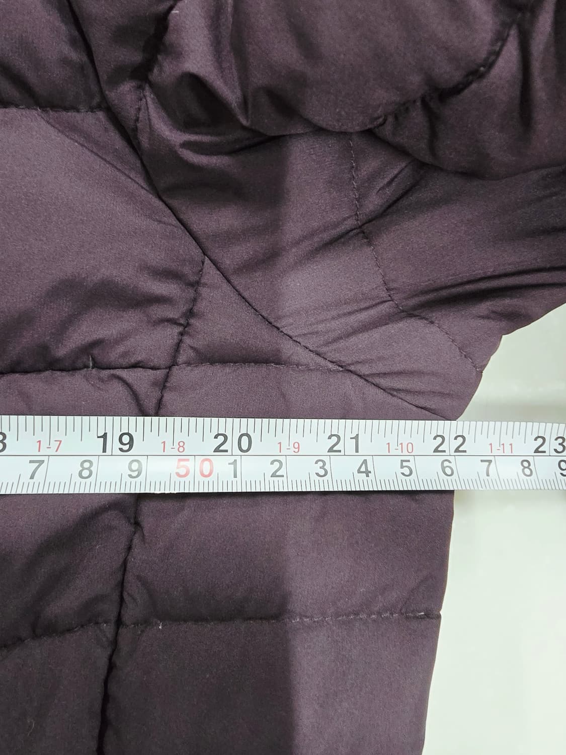 코오롱 구스다운 롱패딩 퍼플 상품이미지8