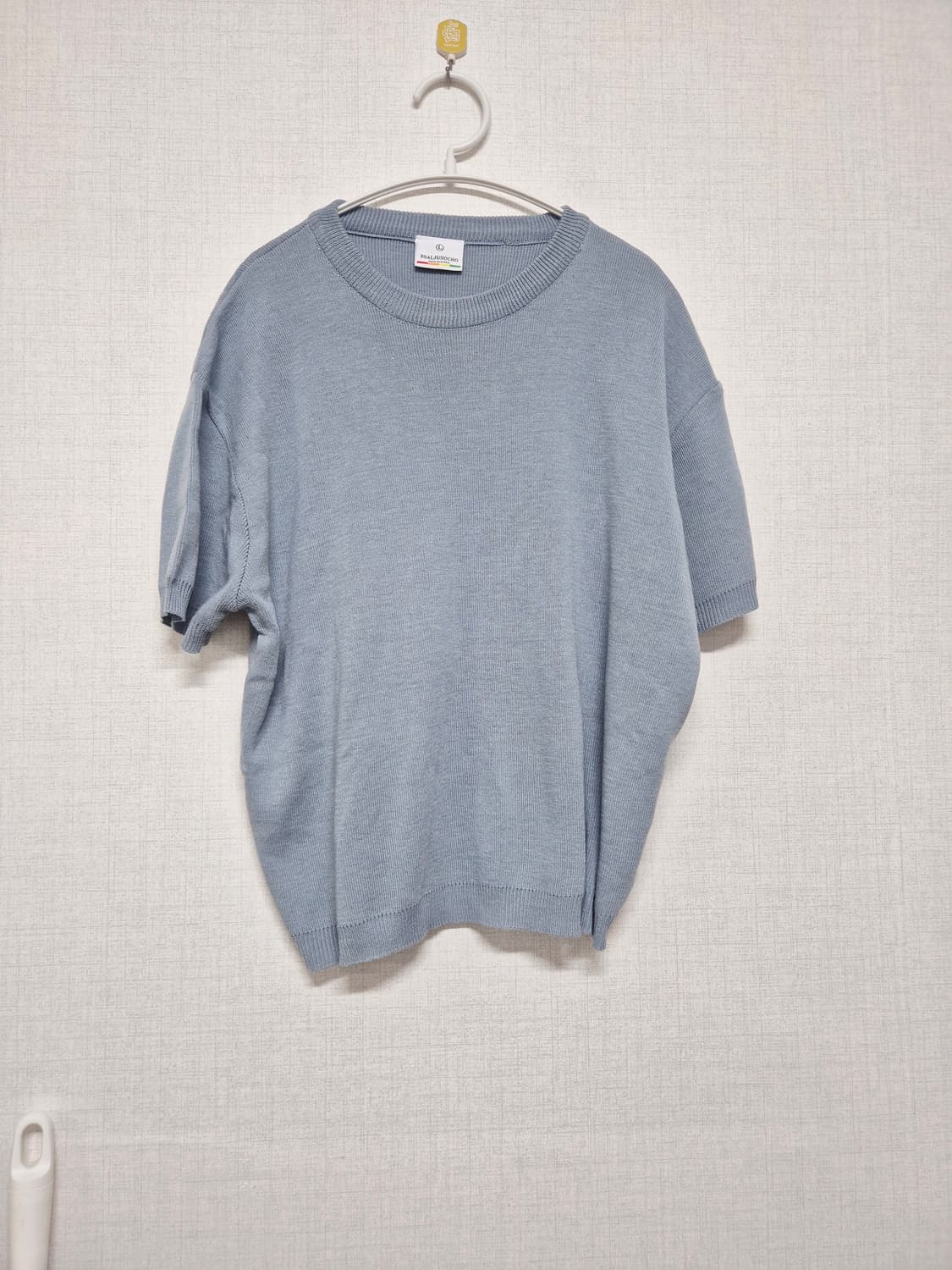 부클레 반팔 니트 상품이미지1