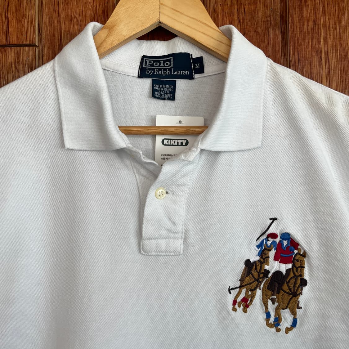 Polo 화이트 빅포니 pk티셔츠 상품이미지3