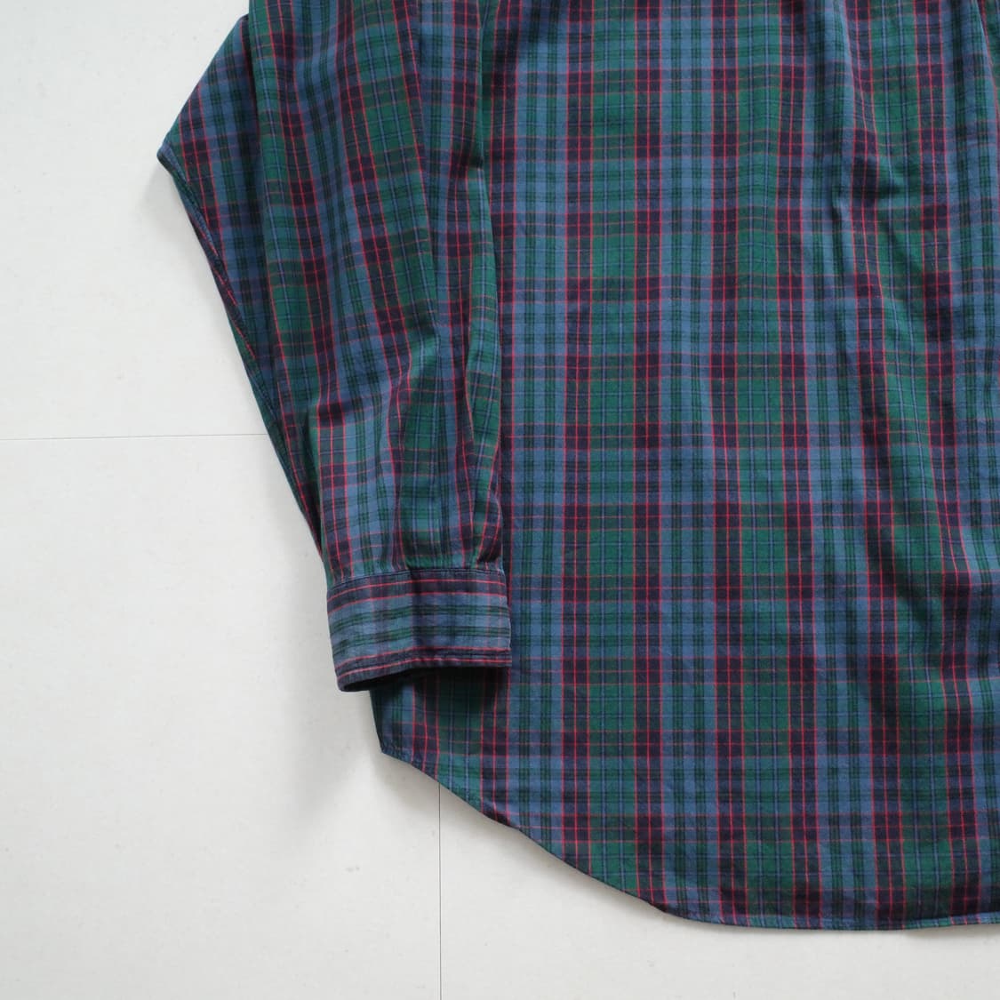 90s 폴로 랄프로렌 블레어핏 타탄 체크 빅셔츠 (XXL)  상품이미지10