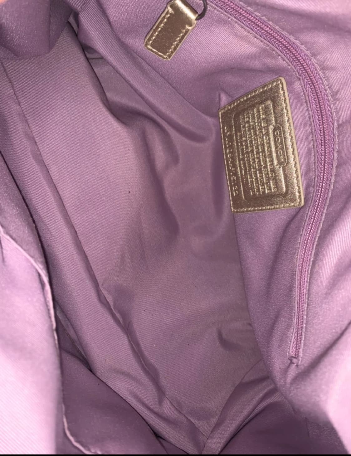 코치 골드샴페인 보스턴백 가방 백 상품이미지3