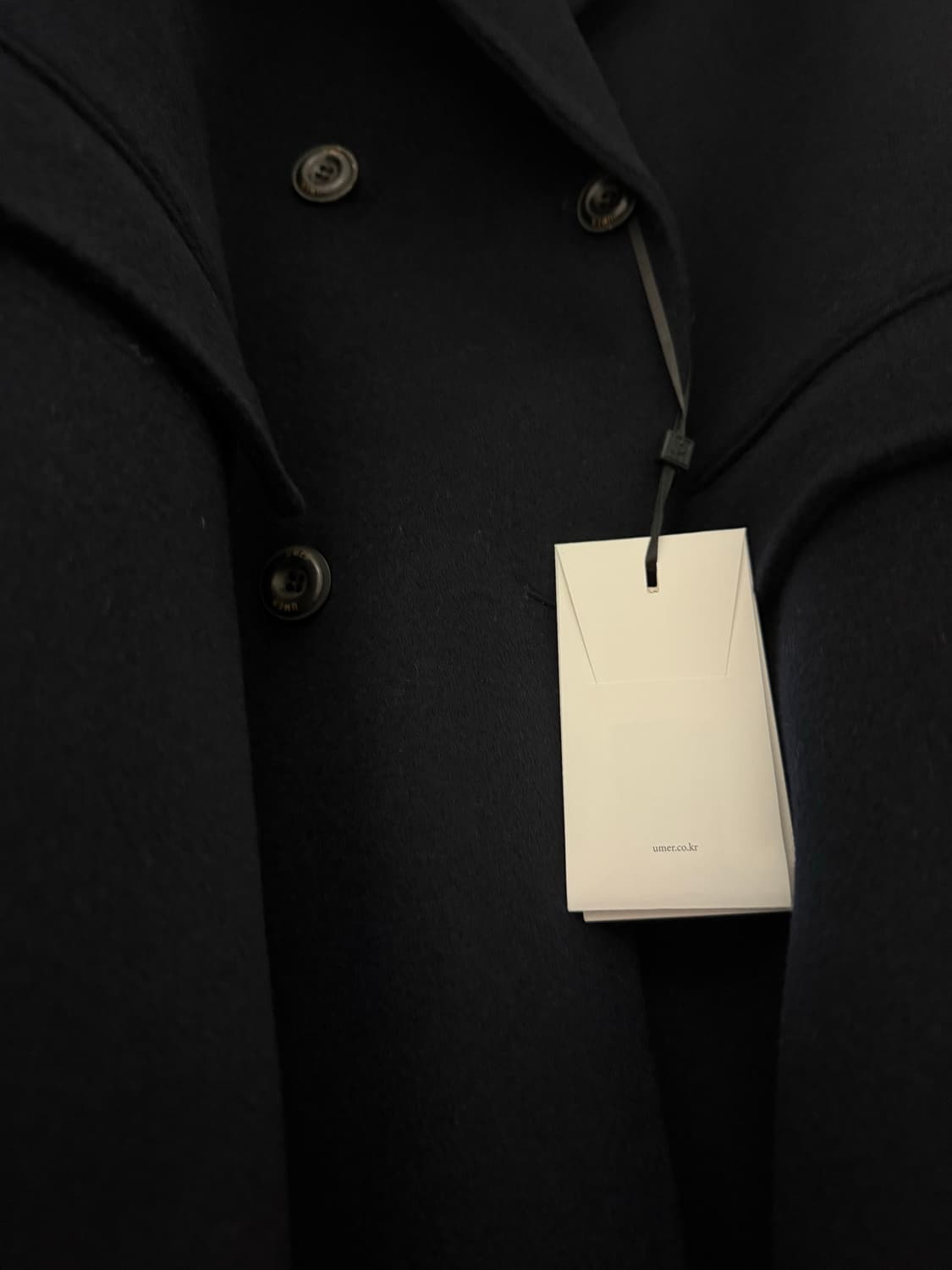 유메르 모엘 캐시미어 더블코트 새상품 상품이미지7