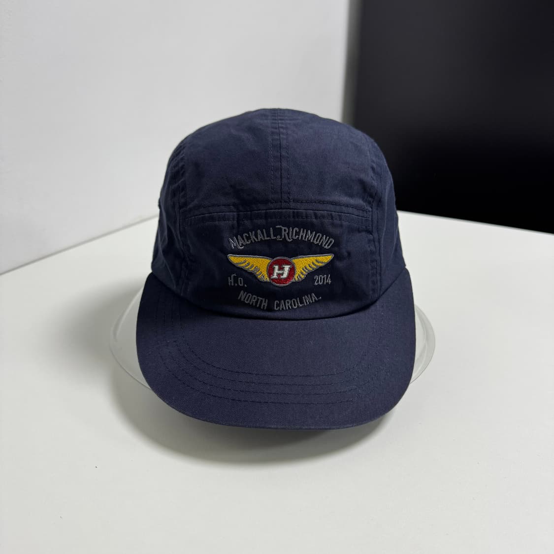 하이드 아웃 H Wings 캠프 캡 (Navy) 상품이미지1