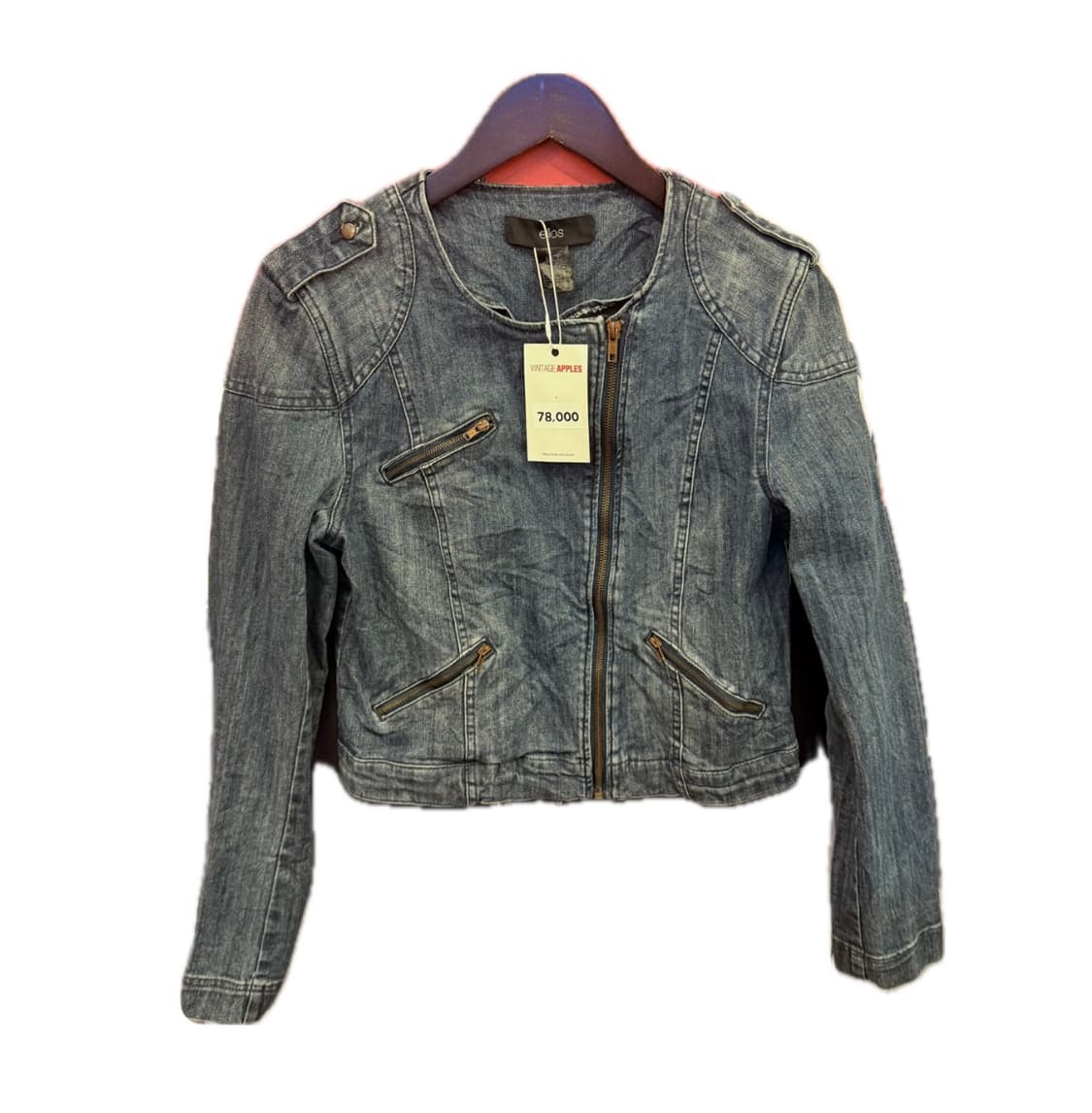 ellos 데님 청자켓  상품이미지1