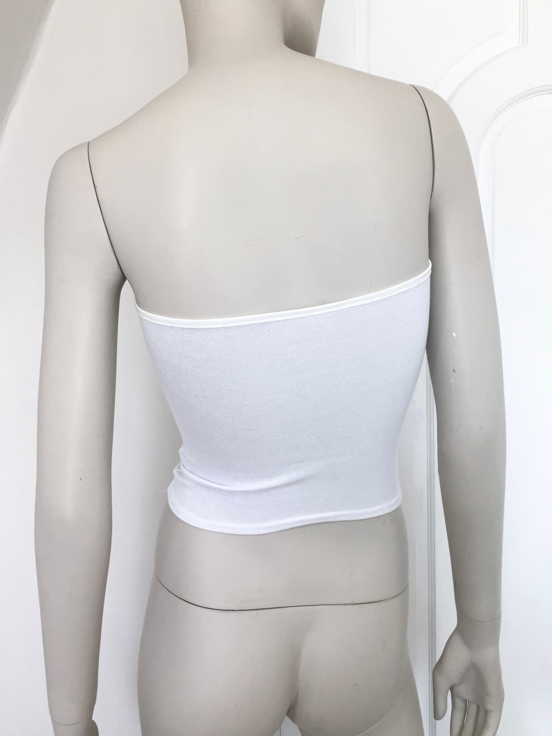 White Crystal Tube Top 상품이미지3