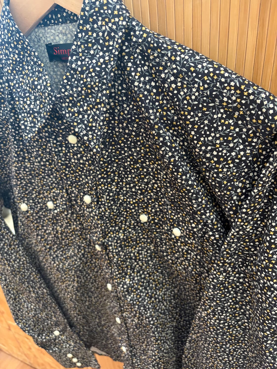 FLORAL WESTERN SHIRT 상품이미지5
