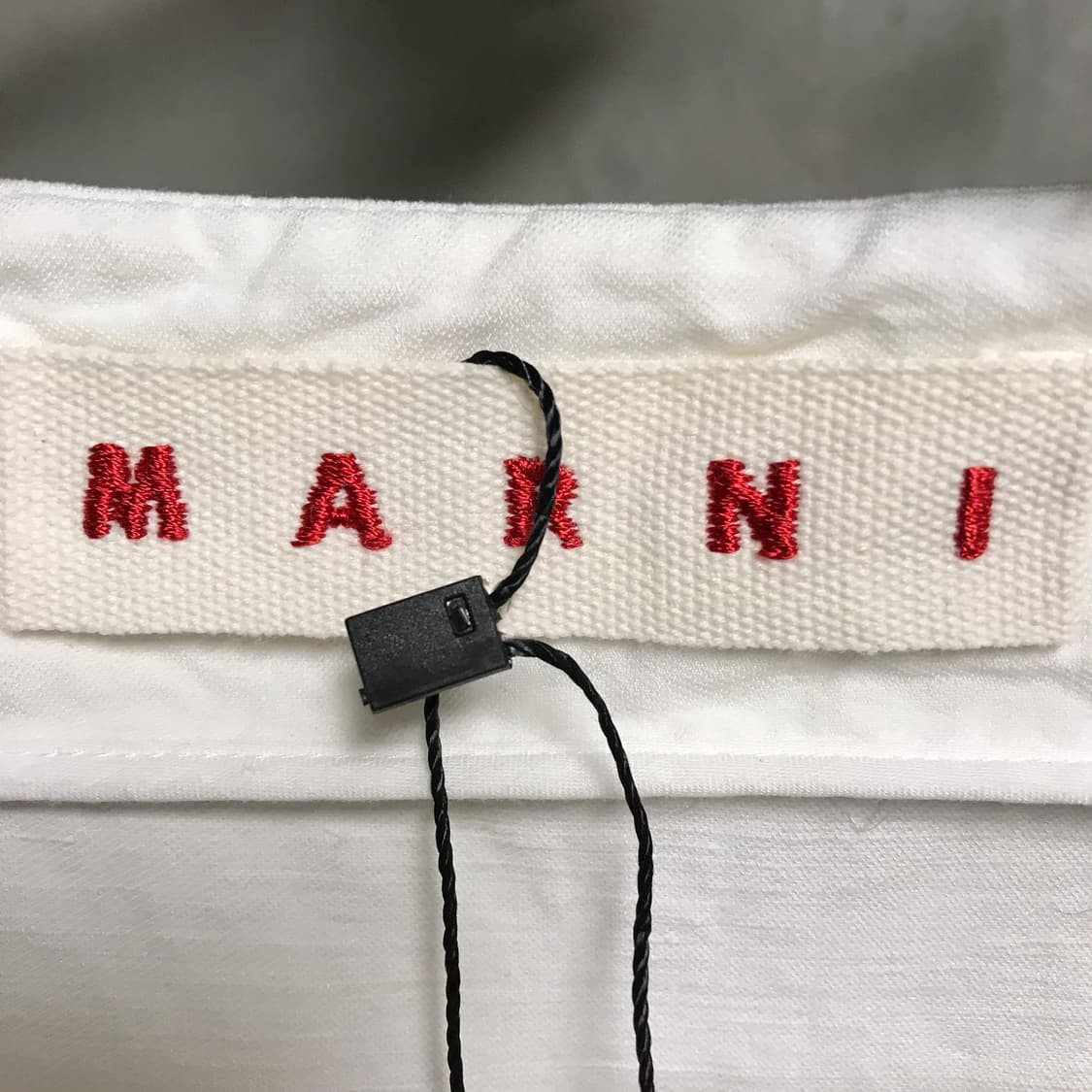 마르니 화이트 반팔 블라우스 38(W) 상품이미지4