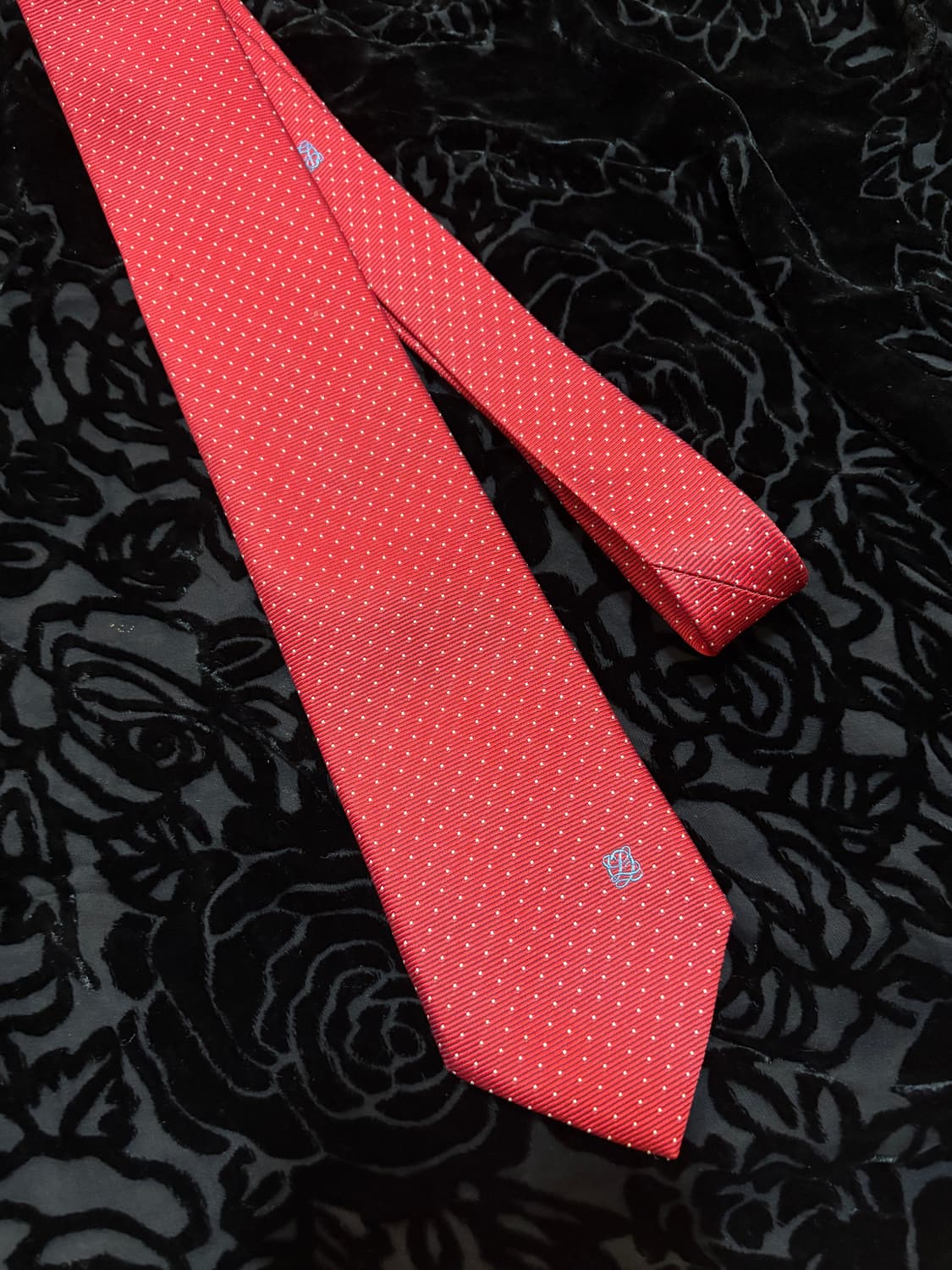 루이까또즈 레드도트 넥타이 상품이미지2