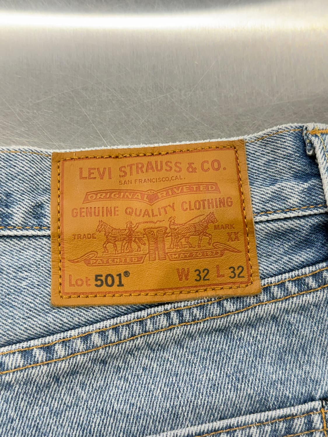 리바이스 501 스페셜 어페어 DX 리워크 데님 팬츠 상품이미지10