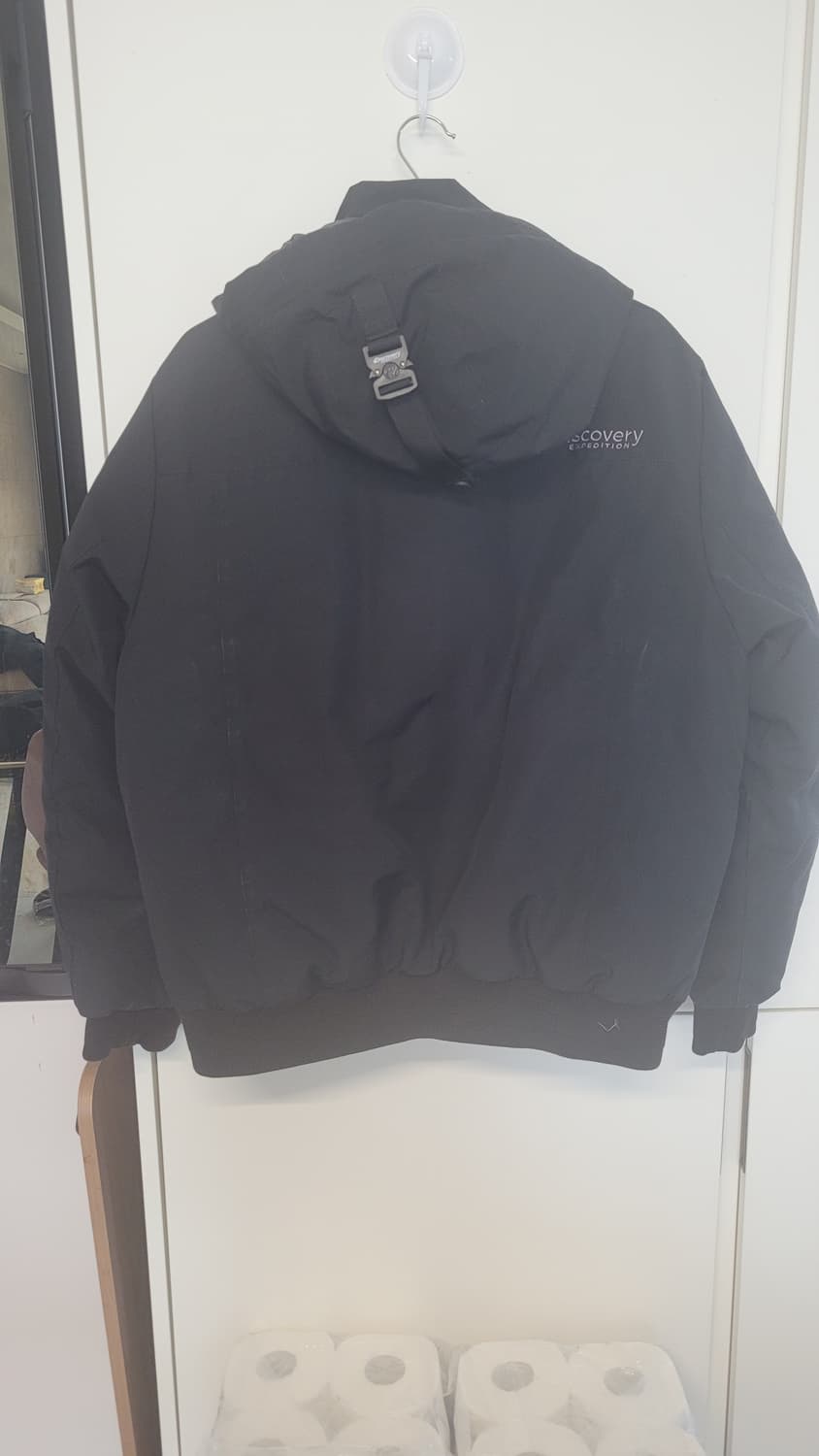 디스커버리 남성 숏  다운패딩 -100사이즈 상품이미지4