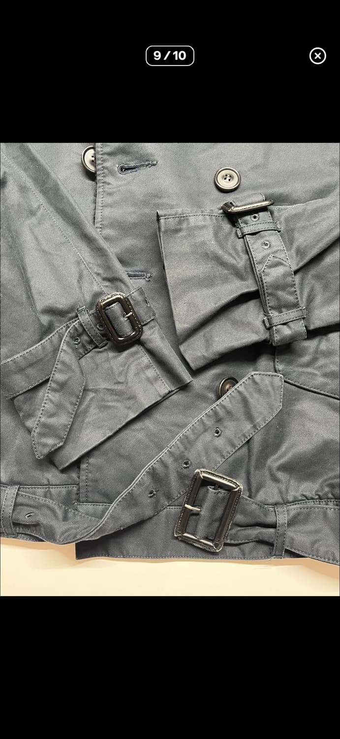 언유즈드 보아 트렌치 자켓 상품이미지3