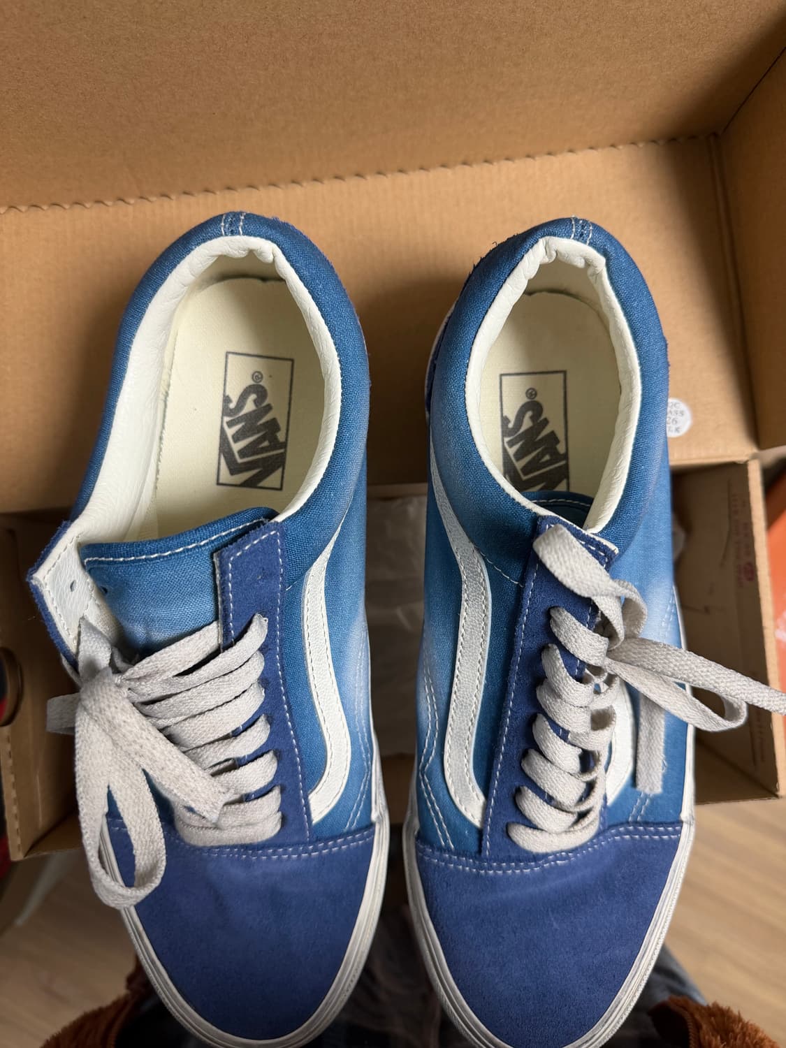 반스 올드스쿨 웨이브 워시드 블루 270 상품이미지2