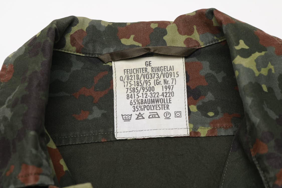 [L] 독일군 오리지널 밀리터리 플랙탄 자켓 상품이미지3