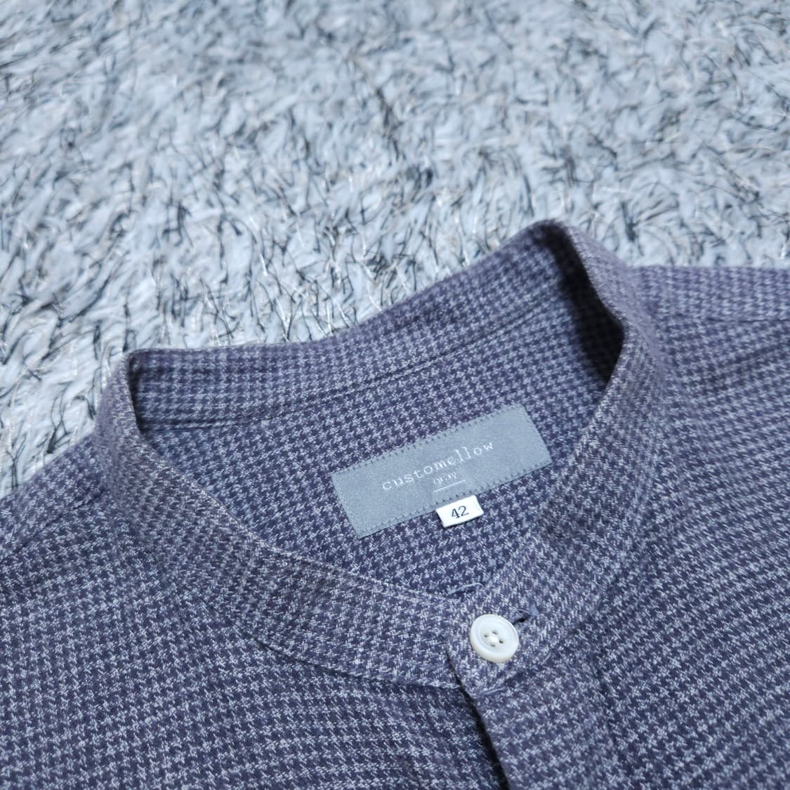 커스텀멜로우)110 남자 춘추 체크셔츠남방 / 왕눈이샵 상품이미지8