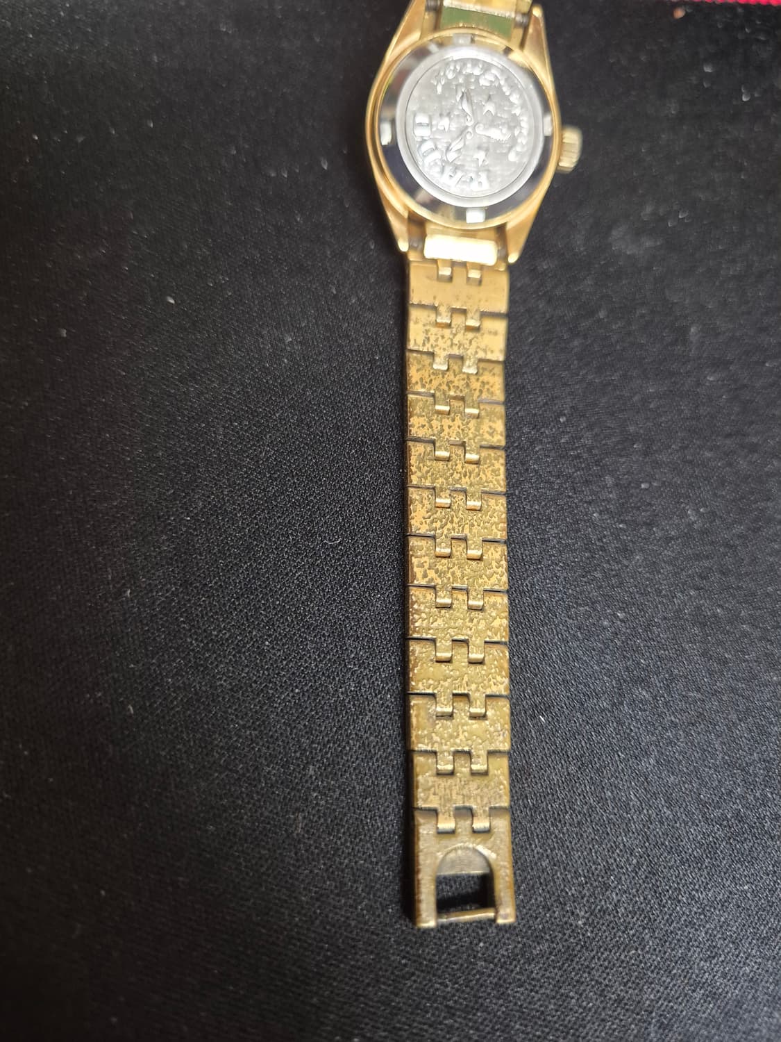 RADO 라도 빈티지 오토매틱 금장 손목 시계 여성용  상품이미지8