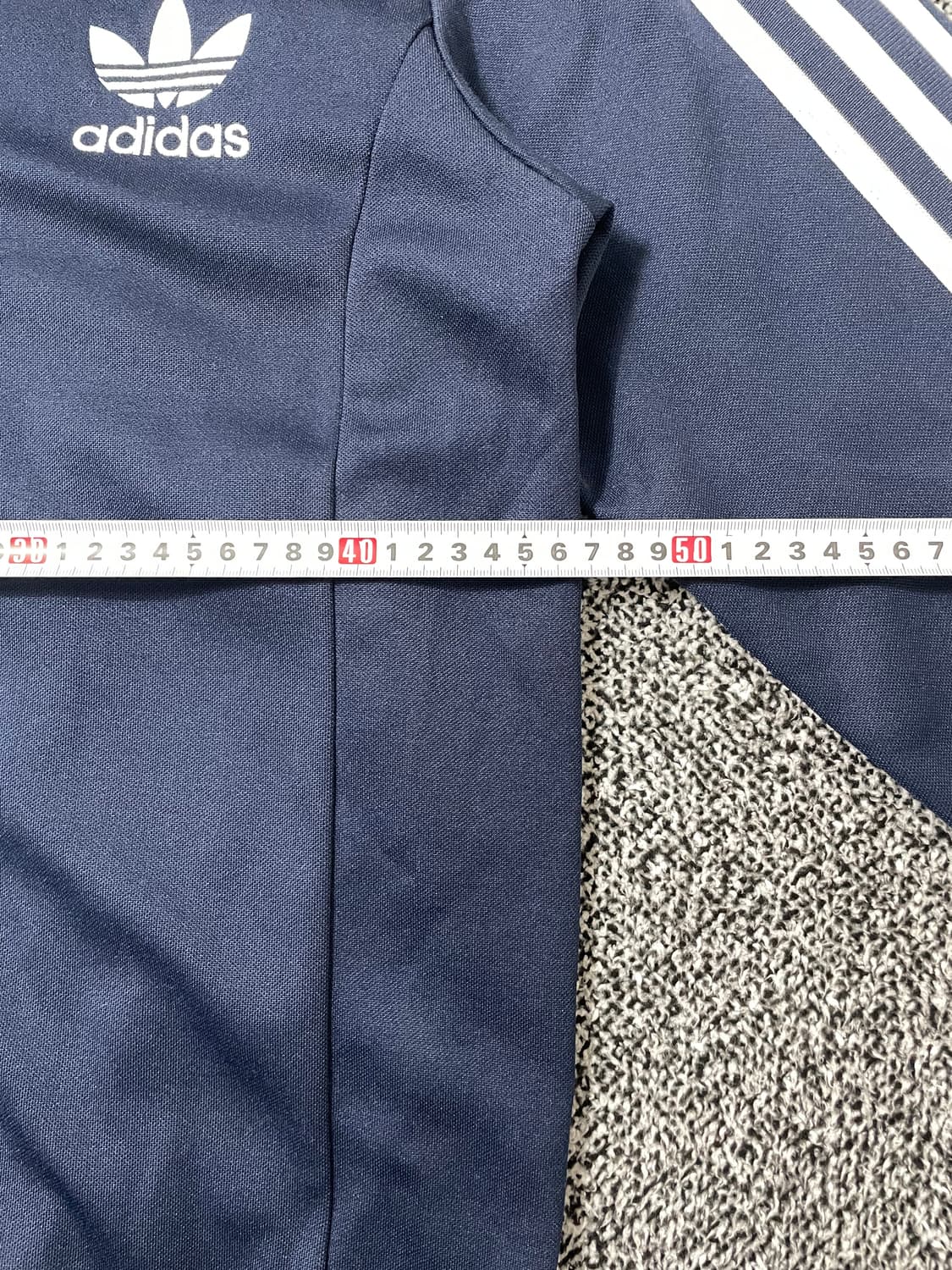 빈티지9. 아디다스 오리지널스 유로파 져지 트랙탑 네이비 트레이닝 상의 상품이미지5