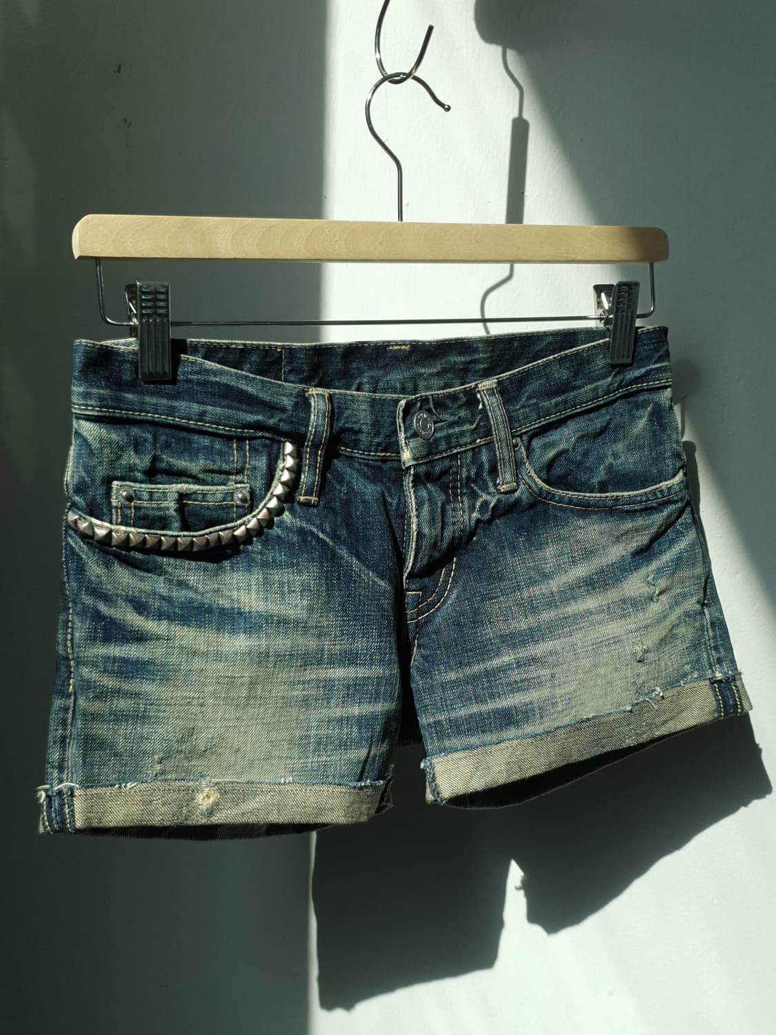 90s Hysteric Glamour Denim Shorts 상품이미지7