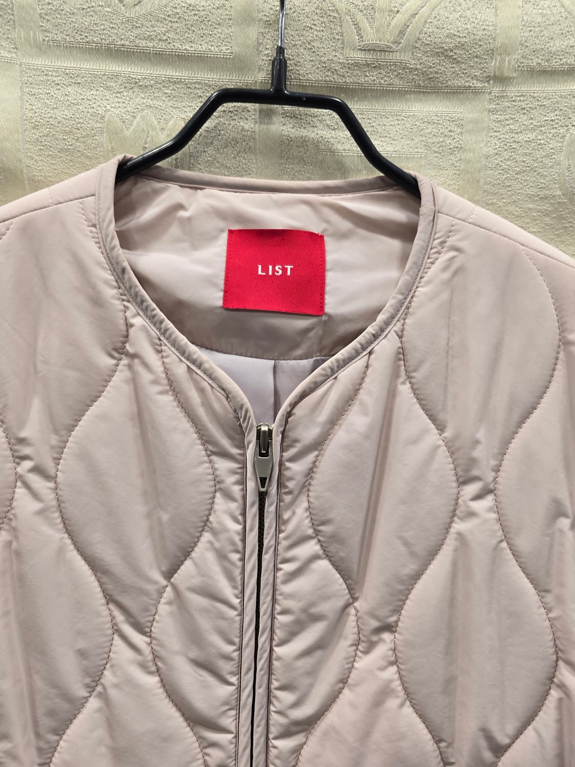 리스트 LIST 퀼팅 롱 코트 66사이즈 상품이미지2