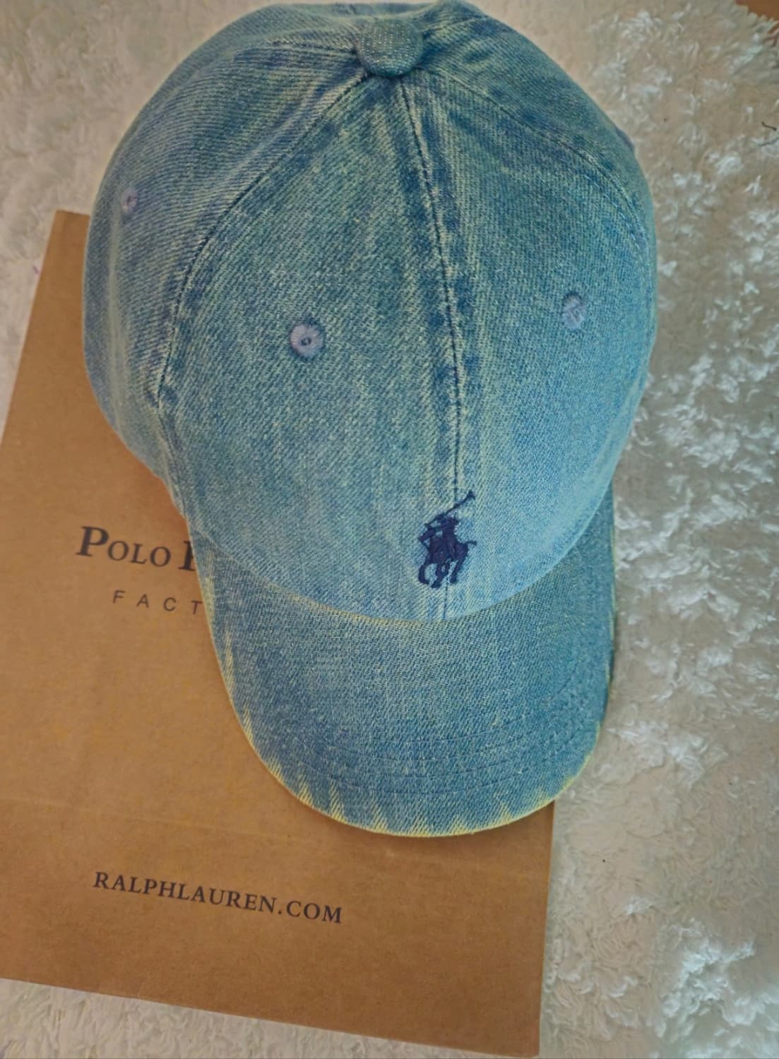 폴로 데님모자 폴로 볼캡 새상품 상품이미지1
