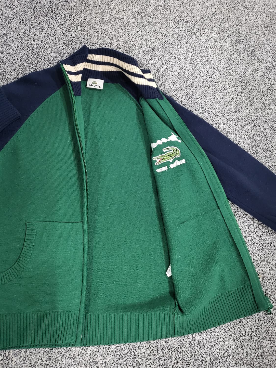 라코스테 니트 집업 상품이미지6