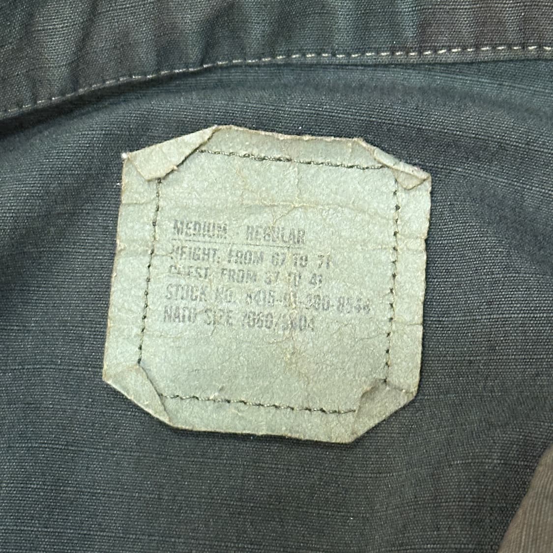 미군 90s BDU 정글 퍼티그 자켓 (L-XL) 우드랜드 상품이미지6