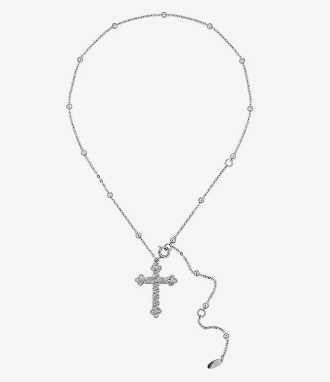 센티멍 실버 십자가 목걸이 상품이미지1