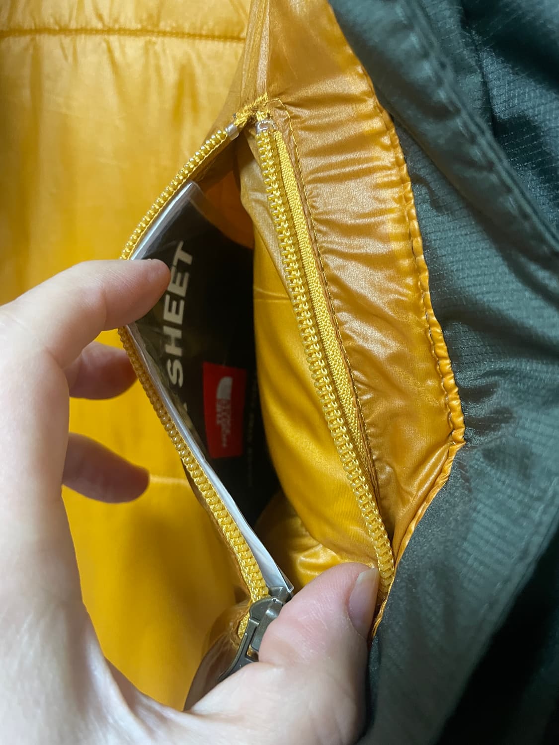 노스페이스 화이트라벨 파이오니아 다운 점퍼 90사이즈 상품이미지9