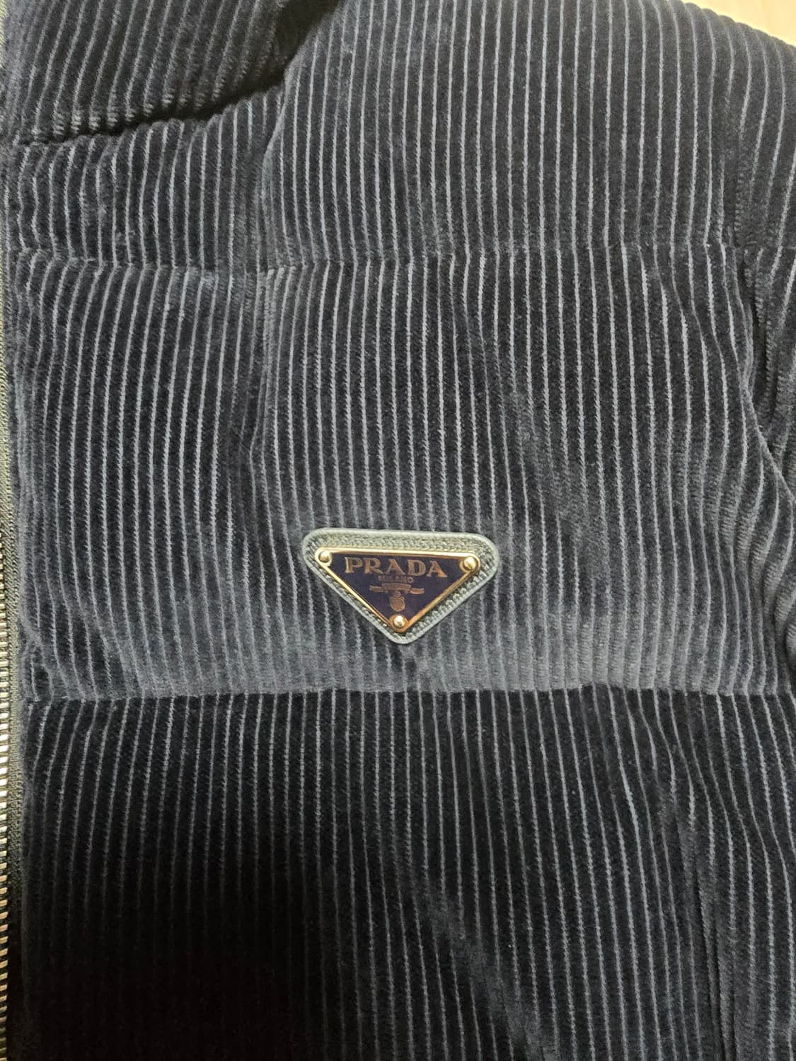 정품 프라다남성 코듀로이점퍼46 상품이미지5