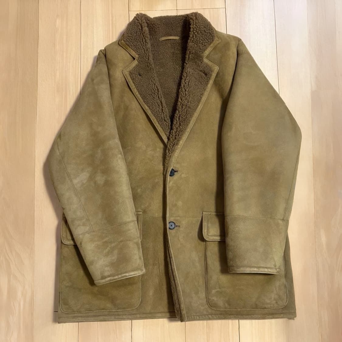 24fw Mouton coat 상품이미지2