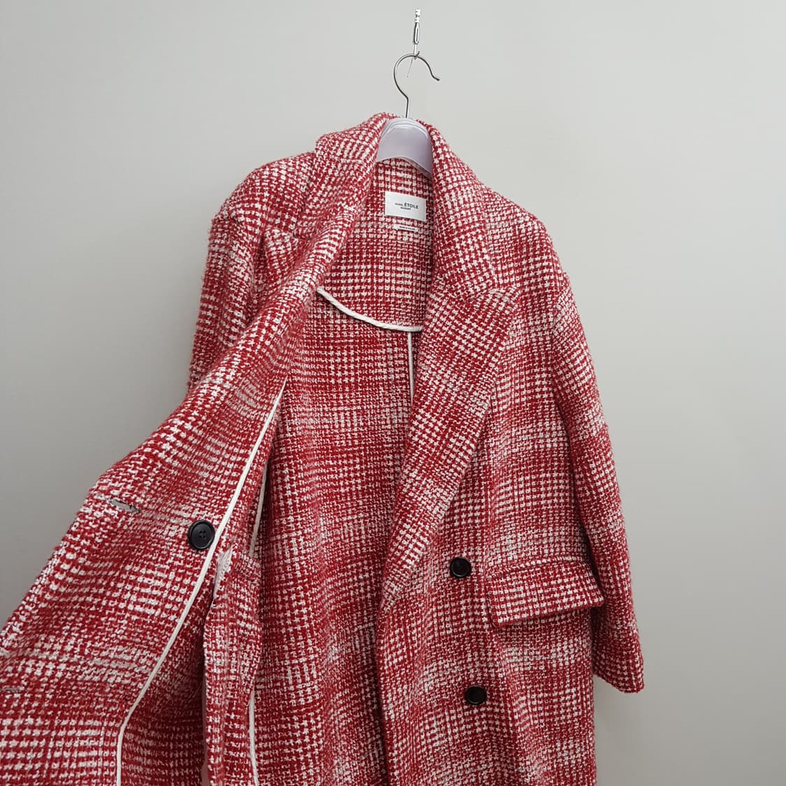 이자벨마랑 에브라 체크 코트 36사이즈 상품이미지6