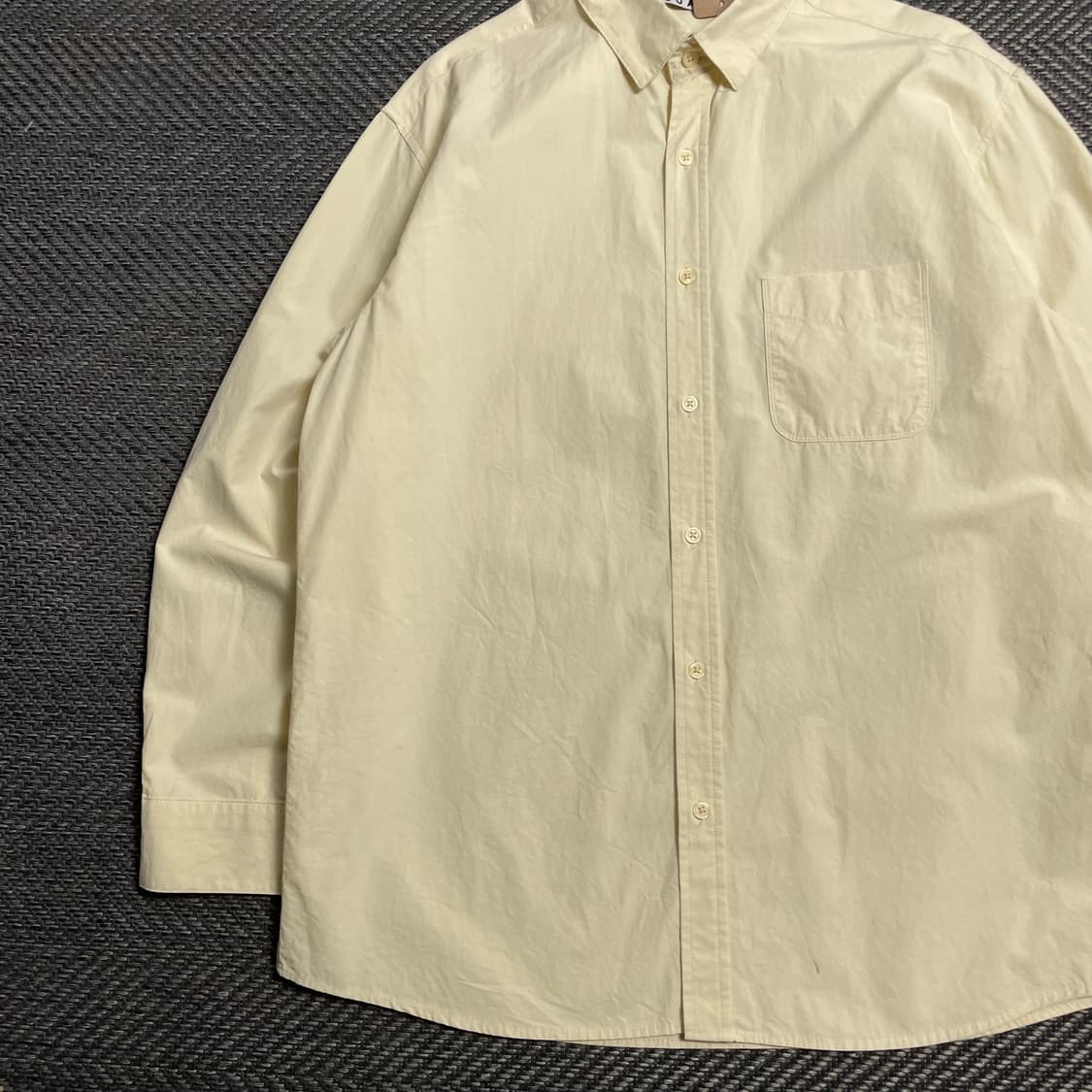 SUARE 수아레 미니멀 박시핏 코튼 셔츠y 5336 상품이미지4