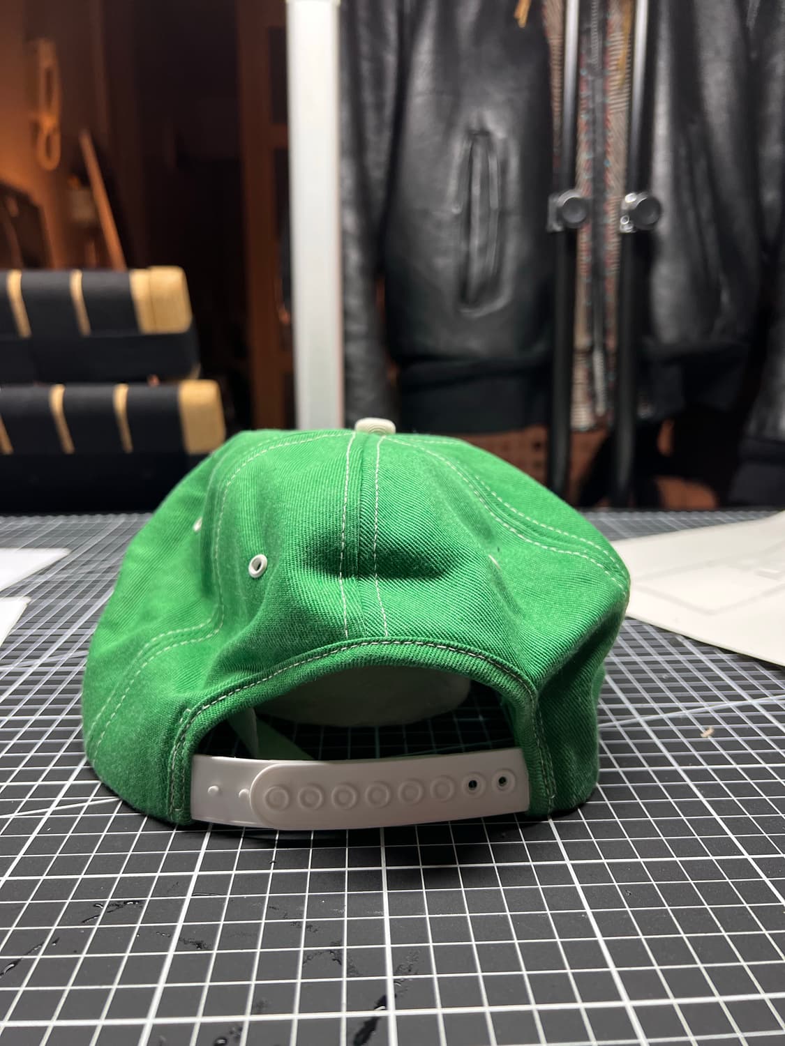 USA 빈티지모자 그린 6패널 vintage cap 상품이미지3