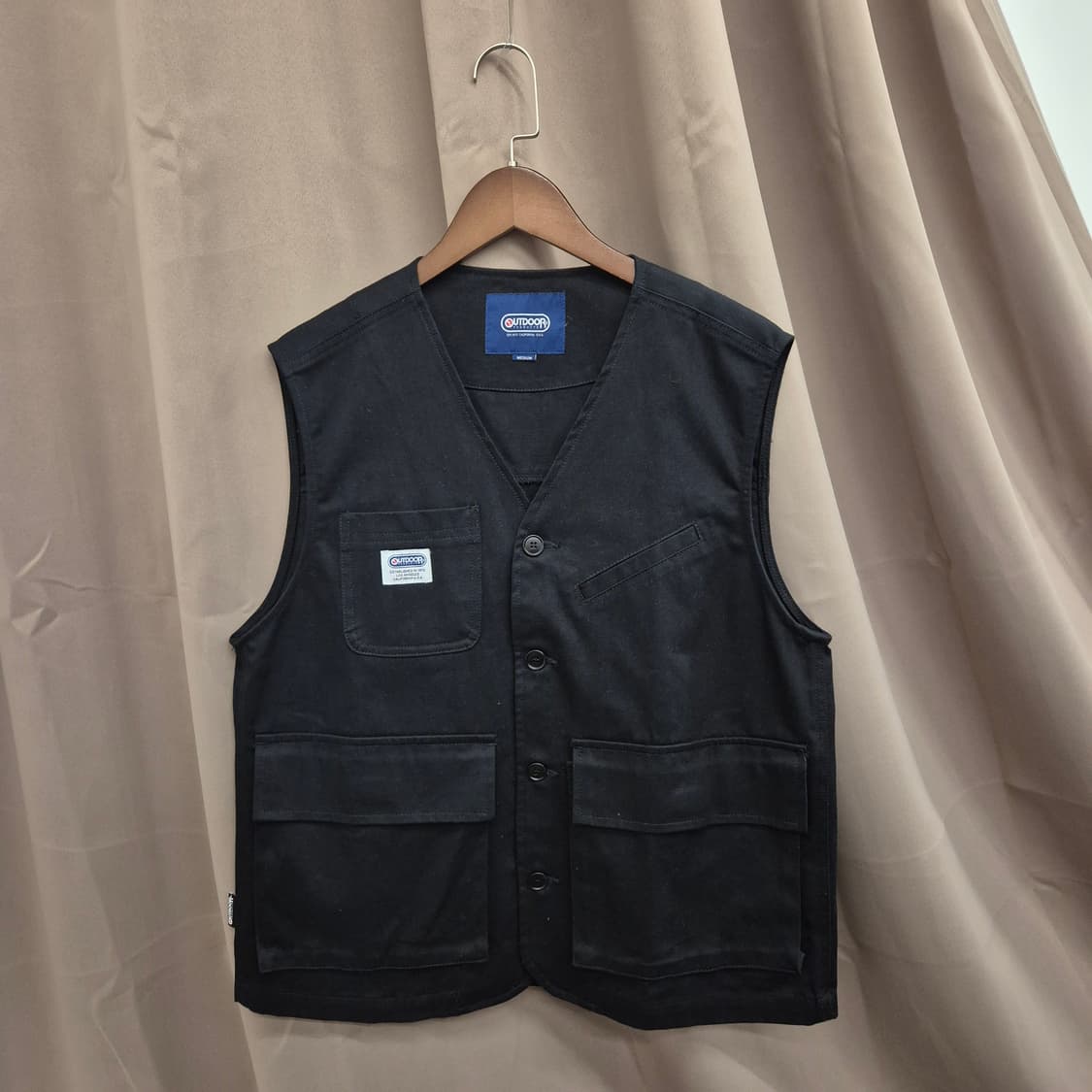 아웃도어 코튼 베스트 M 상품이미지1