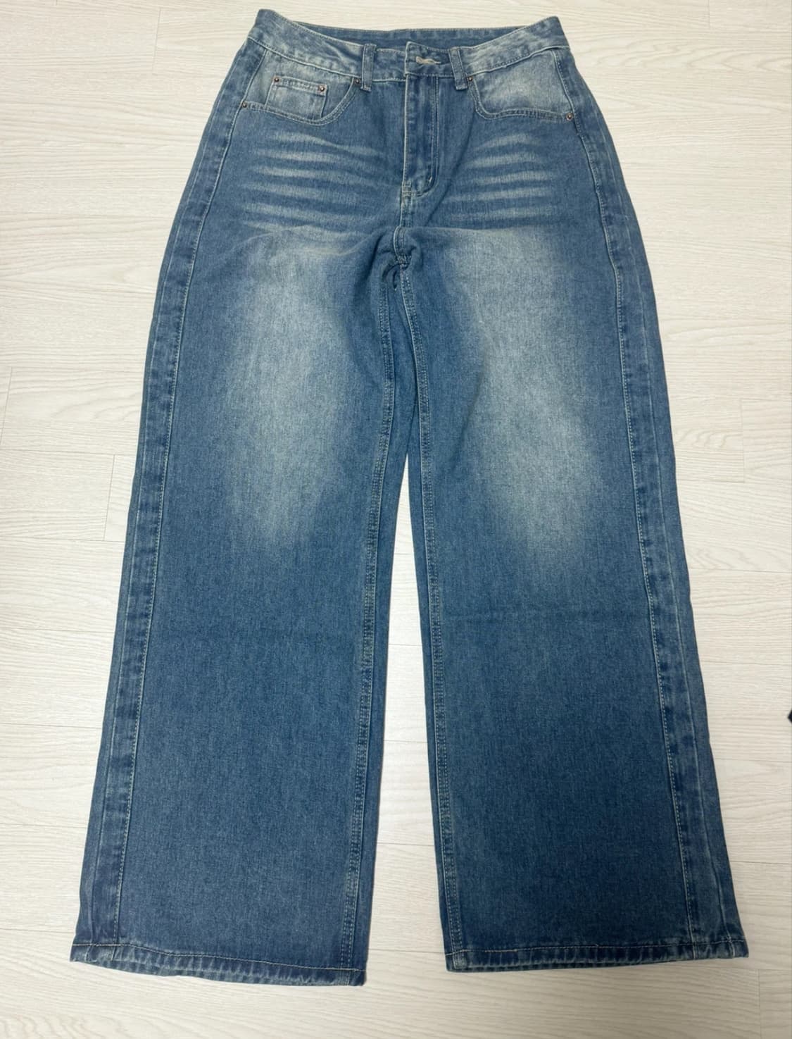 빈티지 스톤워시 청바지 판매합니다 상품이미지2