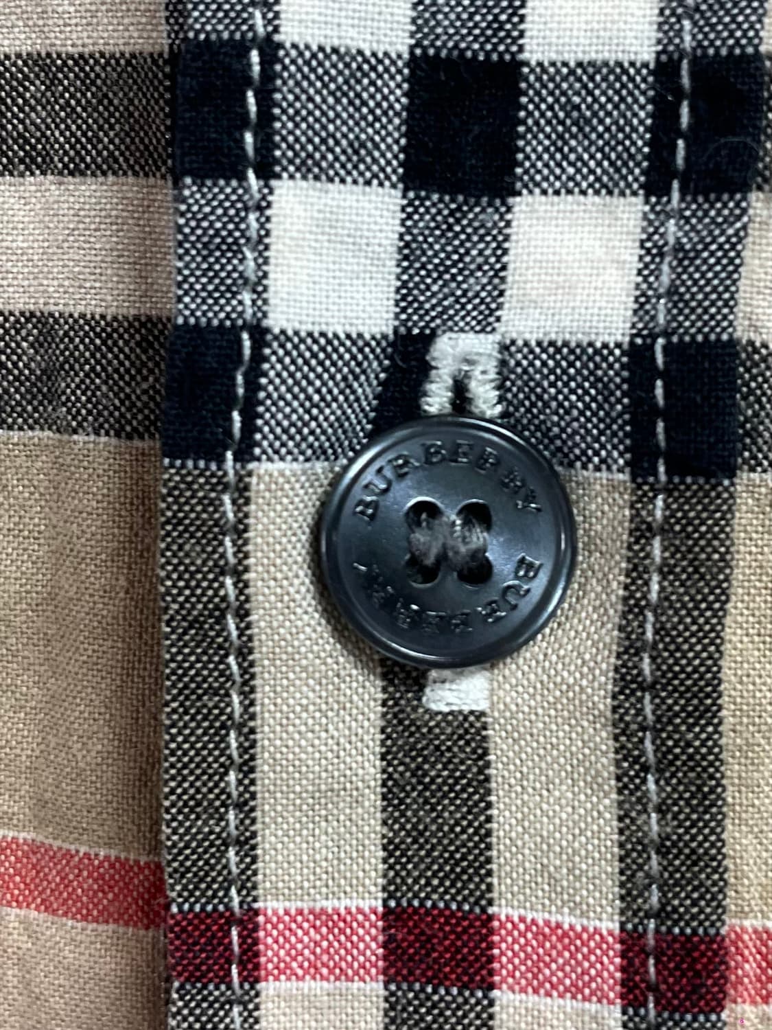 버버리 노바체크 긴팔셔츠 (on.245)   상품이미지4