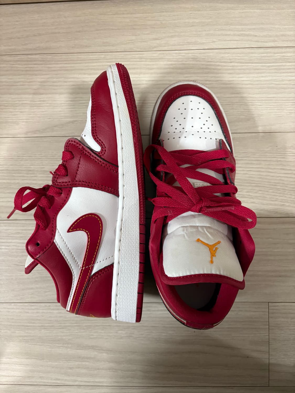 조던1로우 카디널레드(230) 상품이미지3