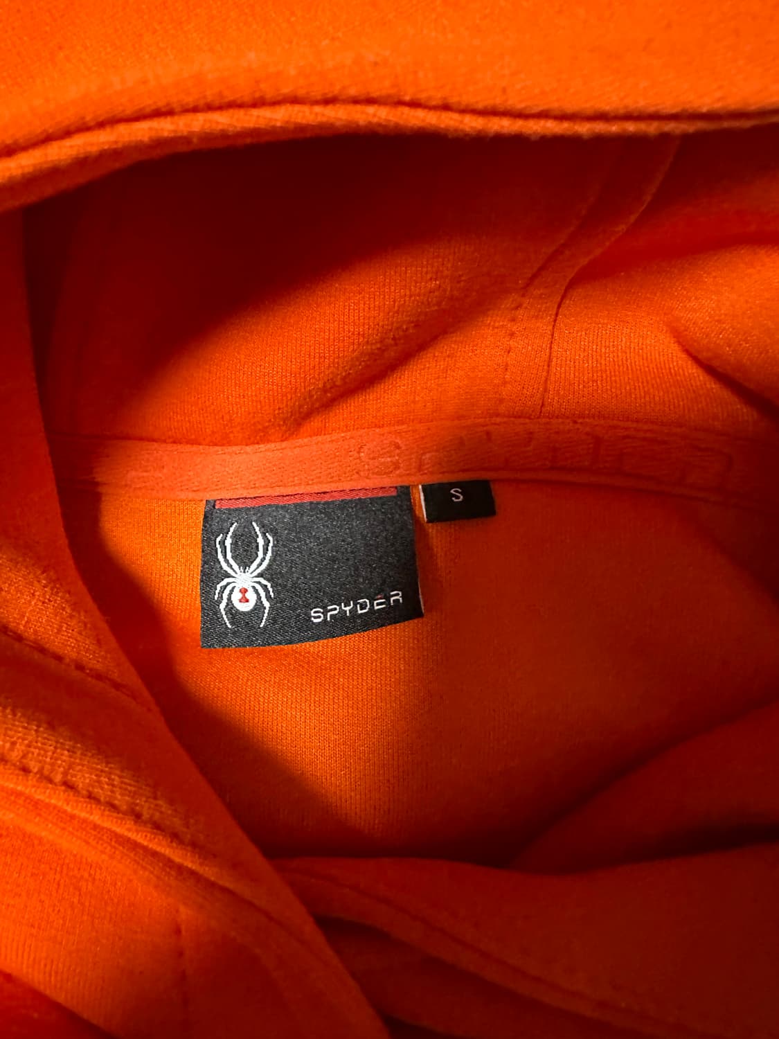 스파이더 오렌지색 후드티 상품이미지4
